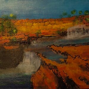 Outback Falls (100 x 150 cm)